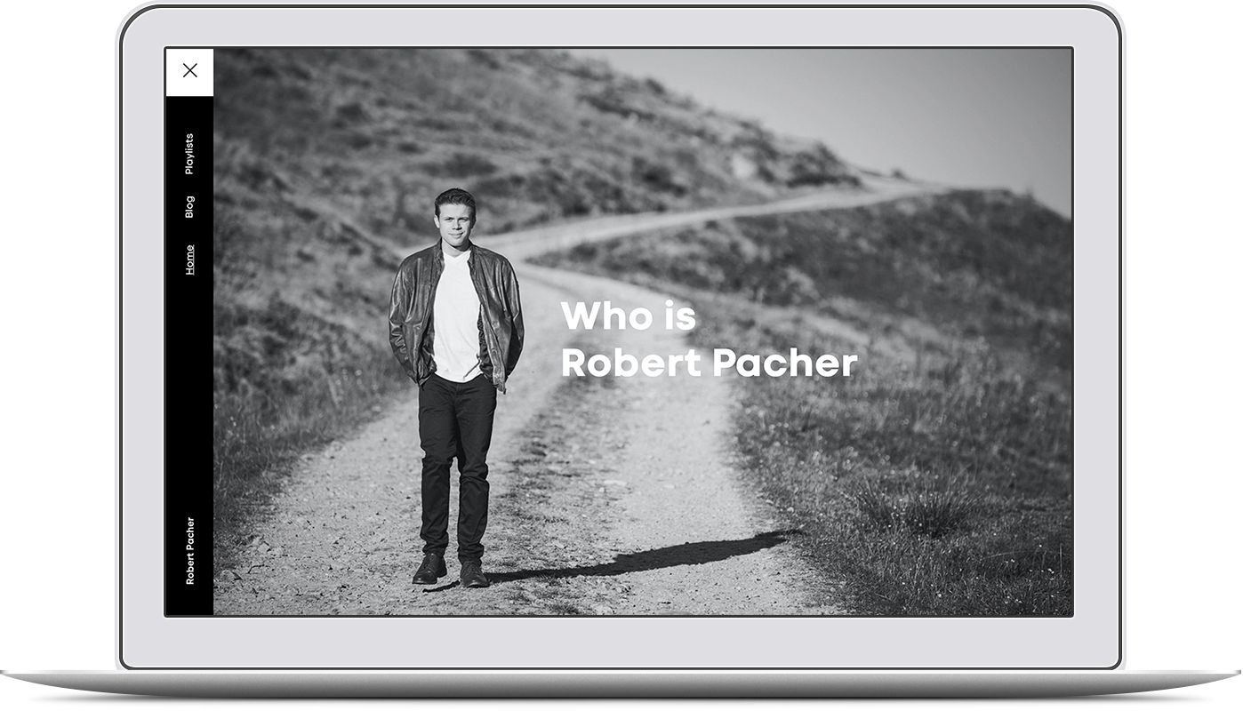 Robert Pacher Personal Website