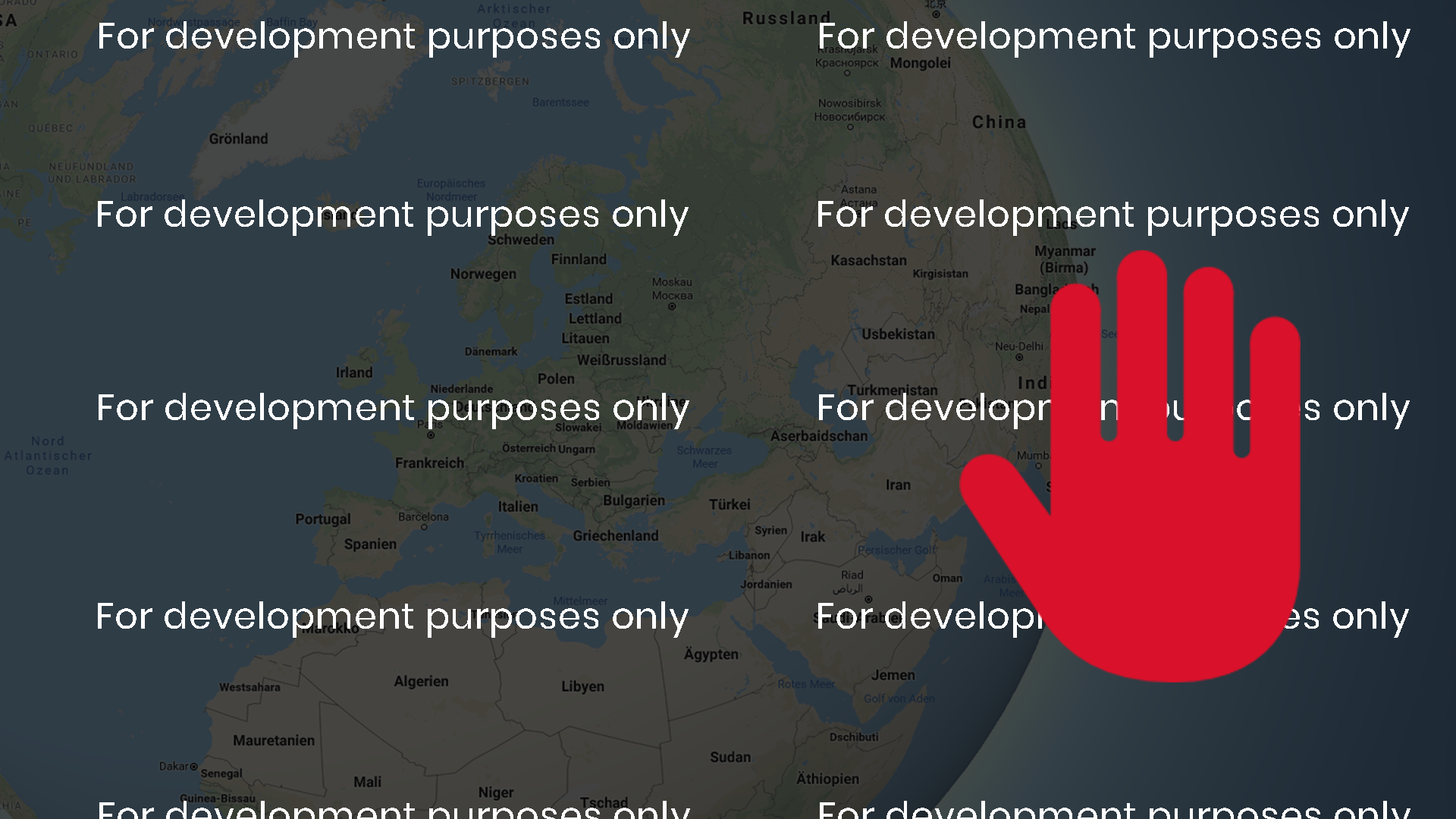 Google Maps API Key Error